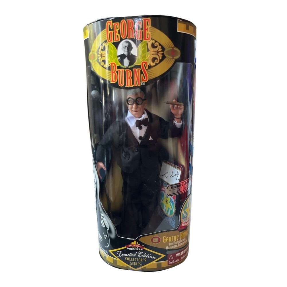 George Burns Action Figure Doll Limited Edition Collector's Series 9"